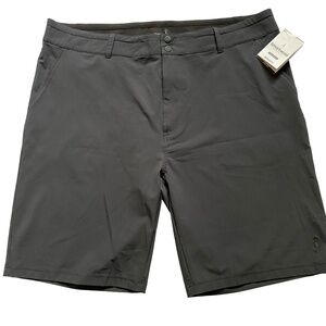 Mens Black Smartwood Merino Sport 10 Shorts.active casual. Sz XXL